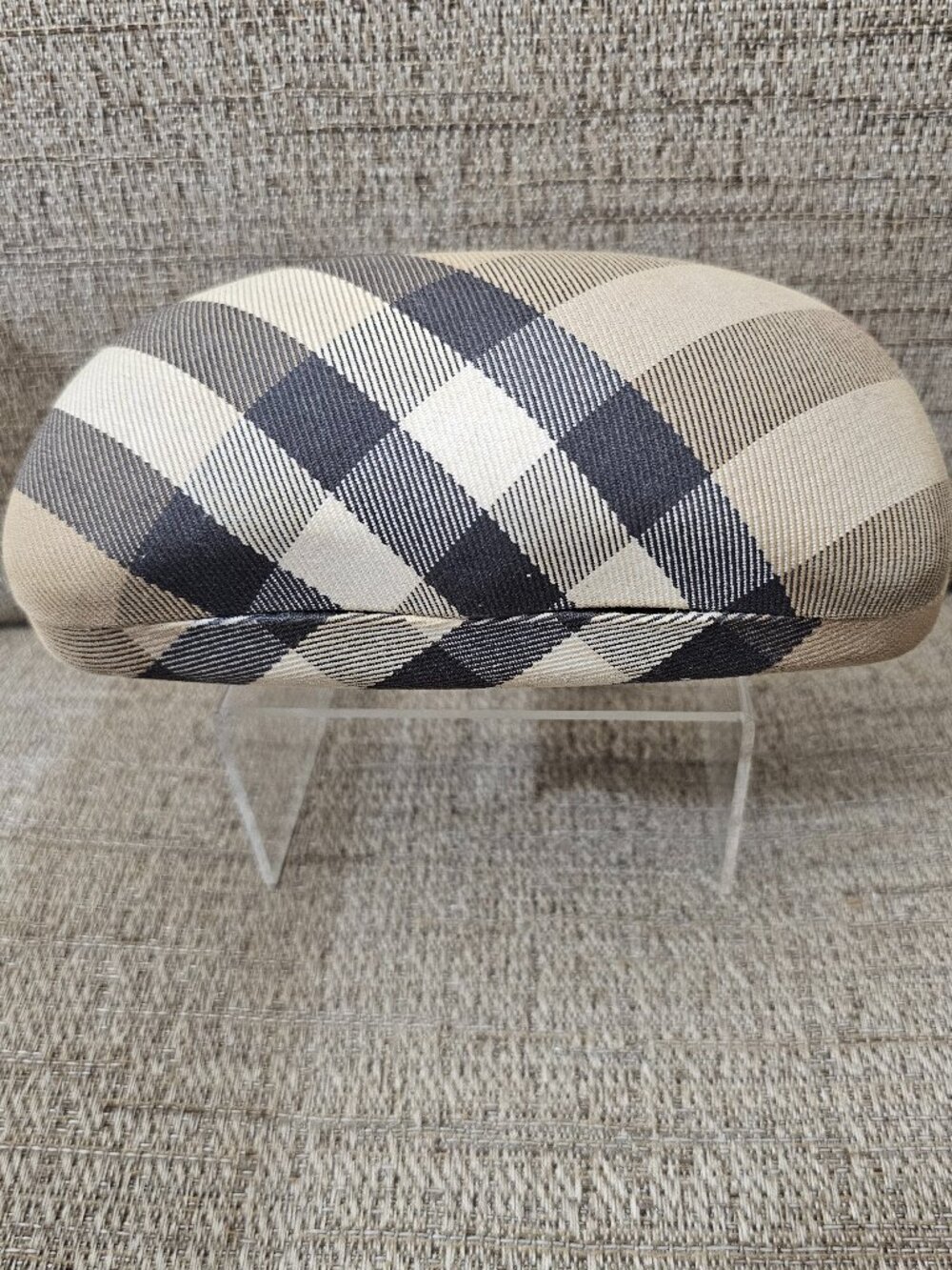 Vintage Burberry Classic Nova Check Hard Eyewear Case